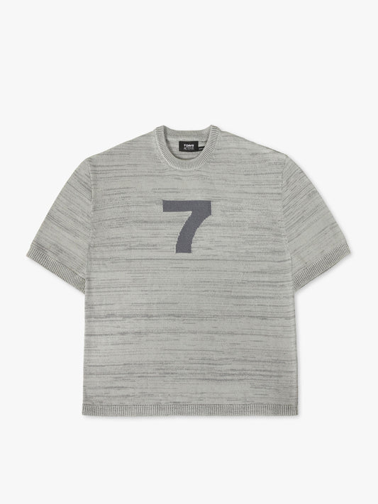 7 DAYS Knit Tee Knit 824 Ultimate Gray