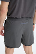 7 Days Active BODY 2 in 1 Shorts Shorts 061 Charcoal