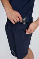 7 Days Active BODY 2 in 1 Shorts 5" Shorts 100 Dark Navy