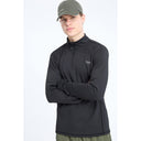 7 Days Active BODY Midlayer Half Zip Activewear 001 Black