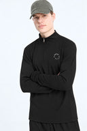 7 Days Active BODY Midlayer Half Zip Tops 001 Black