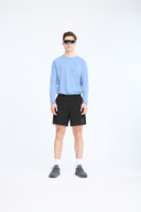 7 Days Active BODY Performance Long Sleeve T-shirts 036 Blue