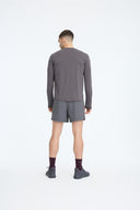 7 Days Active BODY Performance Long Sleeve Tops 061 Charcoal