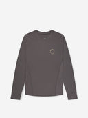 7 Days Active BODY Performance Long Sleeve Tops 061 Charcoal