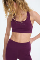 7 Days Active BODY Signature Bra Bras 072 Plum