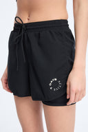 7 Days Active BODY W 2 in 1 Shorts 4" Shorts 001 Black