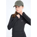 7 Days Active BODY W Midlayer Half Zip Activewear 001 Black
