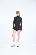 7 Days Active BODY W Midlayer Half Zip Tops 001 Black