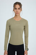 7 Days Active BODY W Performance Long Sleeve Tops 045 Olive