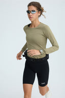 7 Days Active BODY W Performance Long Sleeve Tops 045 Olive