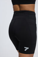 7 Days Active BODY W Performance Short Tights 7" Shorts 001 Black