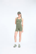 7 Days Active BODY W Performance Short Tights 7" Shorts 090 Dark Olive