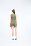 7 Days Active BODY W Performance Short Tights 7" Shorts 090 Dark Olive