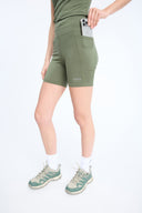 7 Days Active BODY W Performance Short Tights 7" Shorts 090 Dark Olive