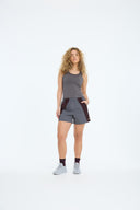 7 Days Active BODY W Performance Singlet T-shirts 061 Charcoal