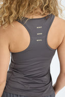 7 Days Active BODY W Performance Singlet T-shirts 061 Charcoal
