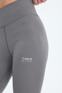 7 Days Active BODY W Signature Tights Pants 061 Charcoal