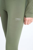 7 Days Active BODY W Signature Tights Pants 090 Dark Olive