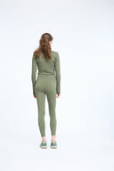 7 Days Active BODY W Signature Tights Pants 090 Dark Olive