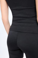 7 Days Active BODY W Training Top T-shirts 001 Black