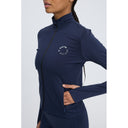 7 Days Active BODY W Training Zip Top Activewear 100 Dark Navy