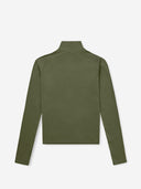 7 Days Active BODY W Training Zip Top Tops 090 Dark Olive