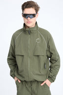 7 Days Active BODY Warm Ripstop Jacket Jackets 090 Dark Olive