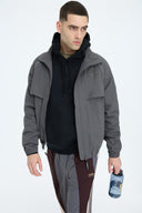 7 Days Active BODY Warm Running Jacket Jackets 061 Charcoal