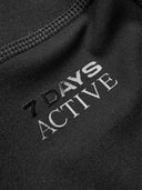 7 Days Active Bootcut Signature Tights Pants 001 Black