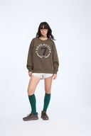 7 Days Active Crewneck Sweatshirts 063 Mocca