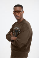 7 Days Active Crewneck Sweatshirts 063 Mocca