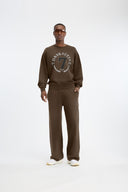 7 Days Active Crewneck Sweatshirts 063 Mocca