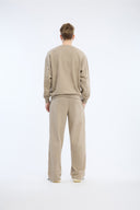 7 Days Active Crewneck Cashew Sweatshirts 853 Roasted Cashew