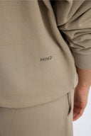 7 Days Active Crewneck Cashew Sweatshirts 853 Roasted Cashew