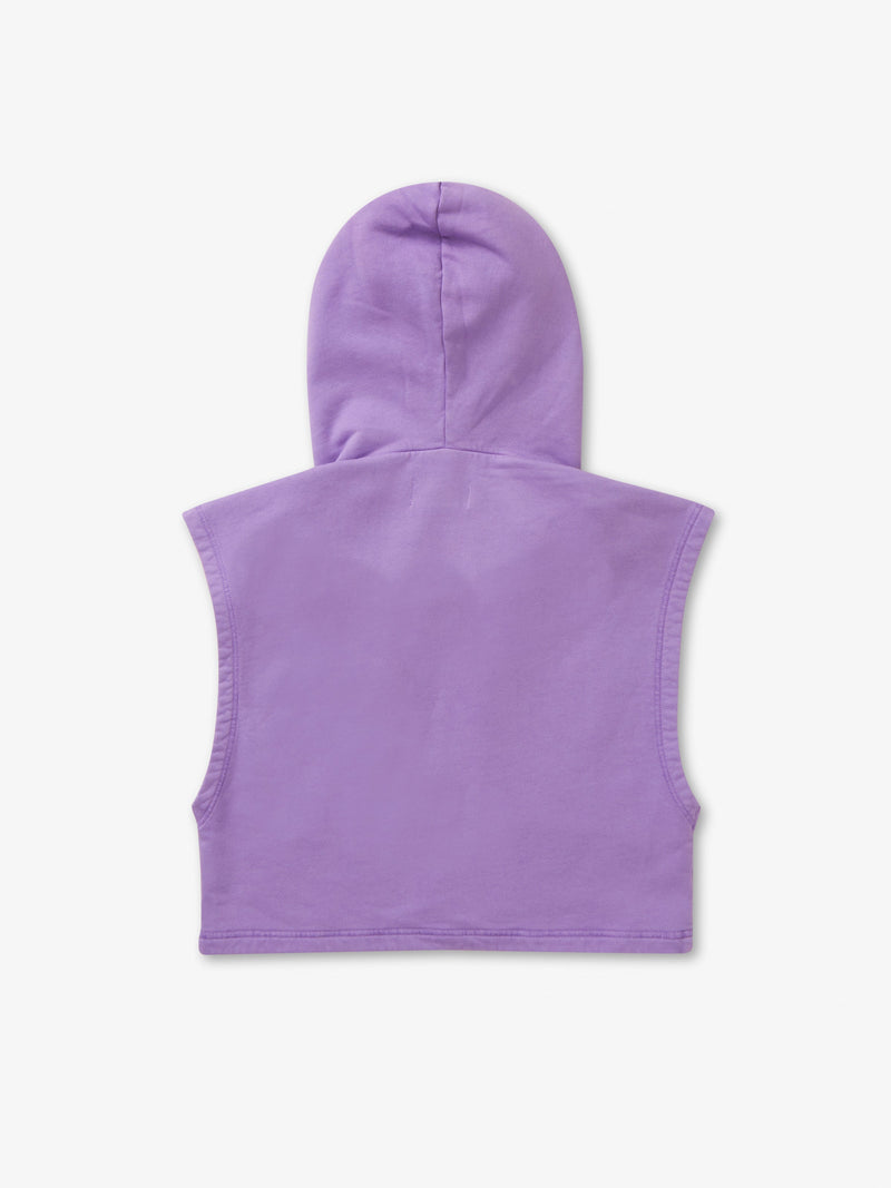 Crop hotsell hoodie purple