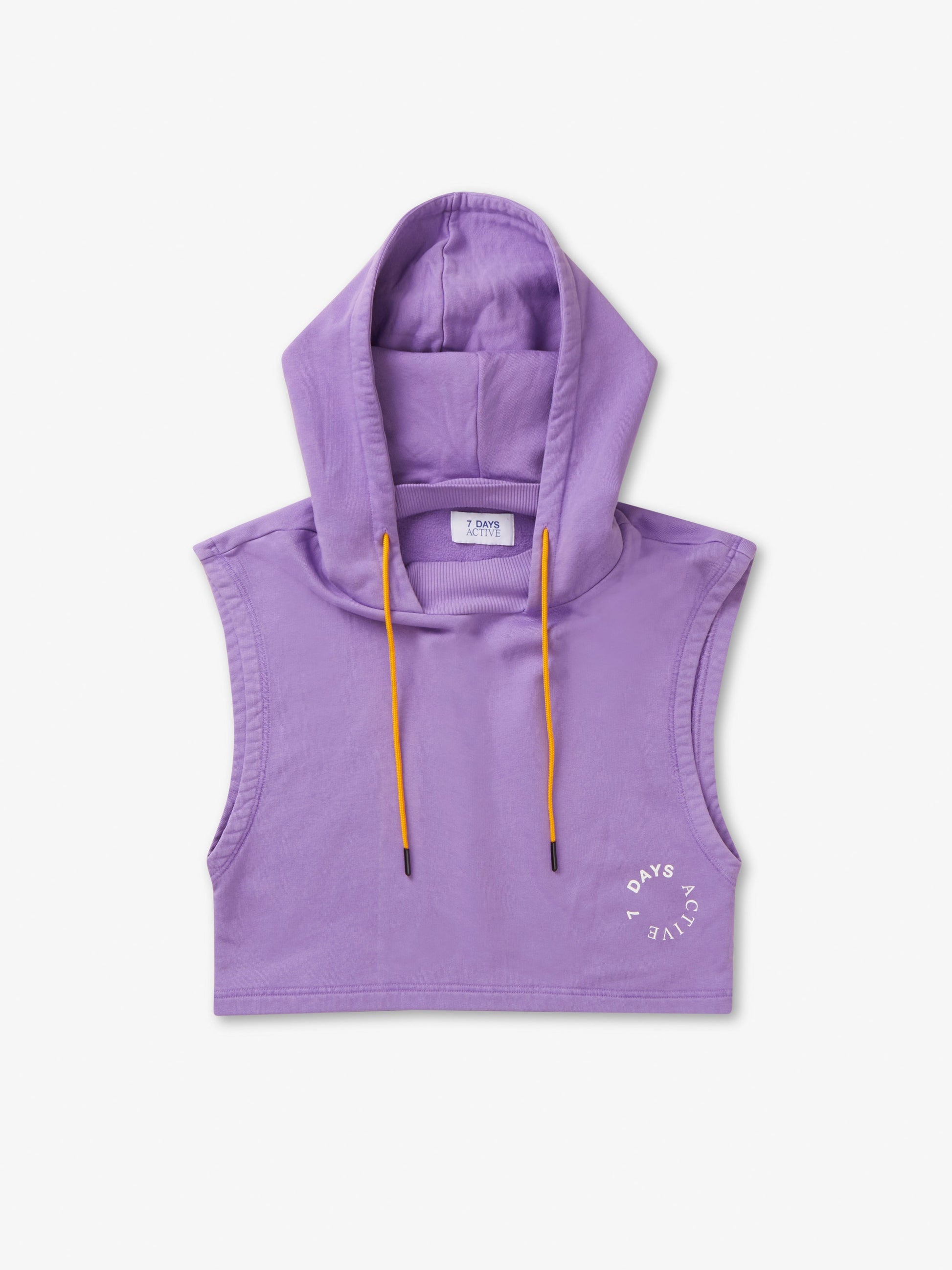 Active hooded shop crop top