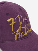 7 Days Active Dad Cap Headwear 072 Plum