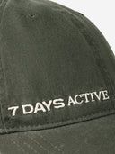 7 Days Active Dad Cap Headwear 090 Dark Olive