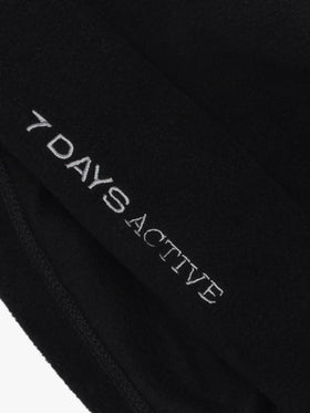 7 DAYS Fleece Beanie Headwear 001 Black