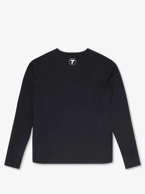 7 DAYS L/S Training Tee T-shirt L/S 001 Black