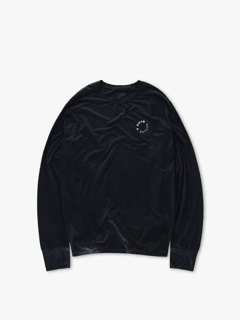 7 Days Active L/S Training Tee T-shirt L/S 001 Black