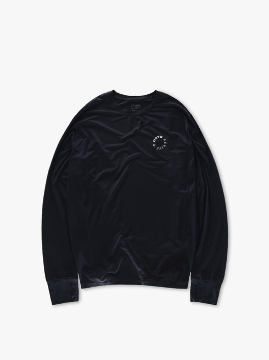 7 Days Active L/S Training Tee T-shirt L/S 001 Black