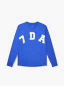 7 Days Active Long Sleeve Training Tee Training Tops 375 Dazzling Blue