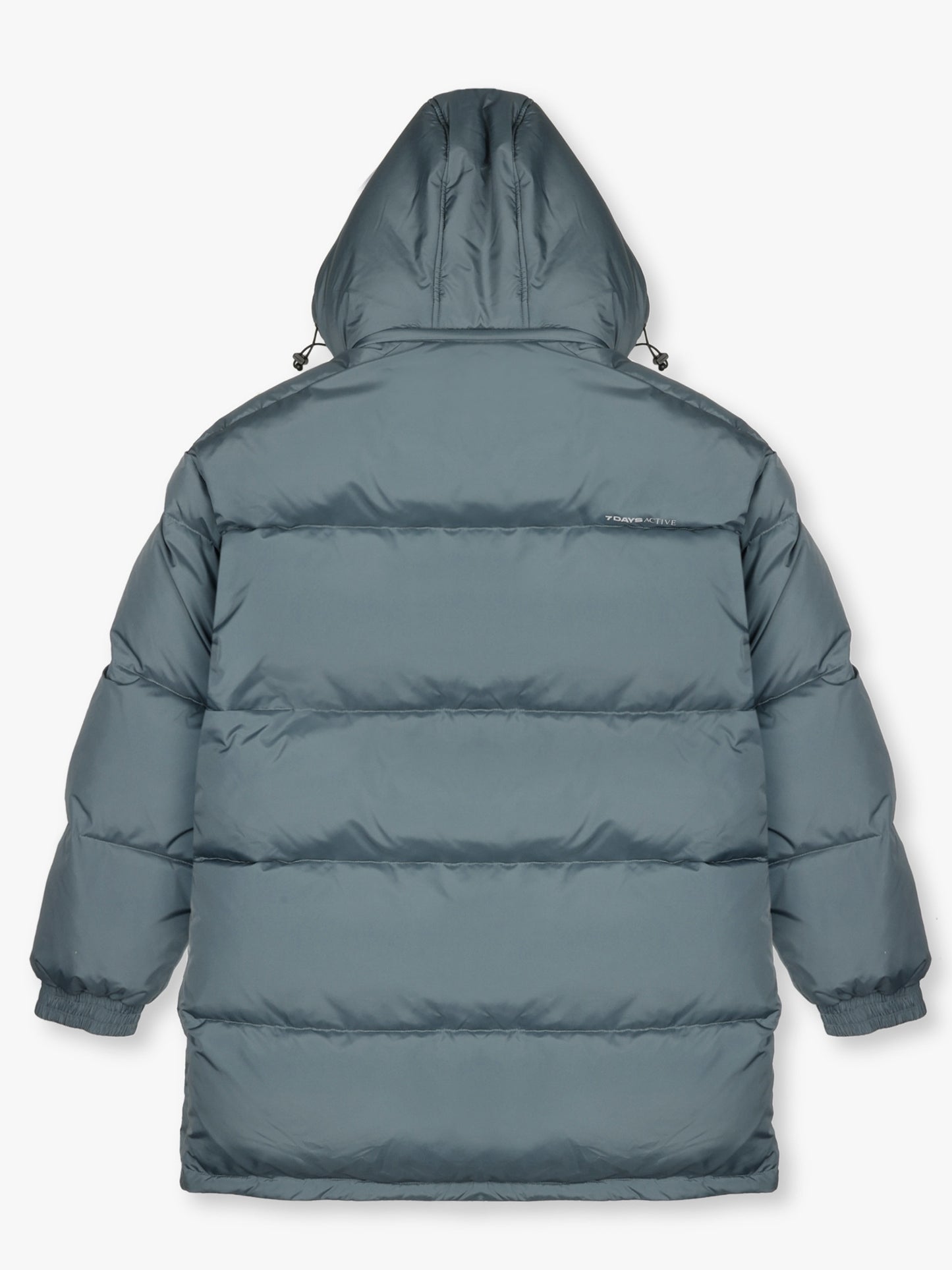 7 DAYS Longline Puffer Outerwear 827 Stormy Weather