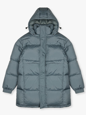 7 DAYS Longline Puffer Outerwear 827 Stormy Weather