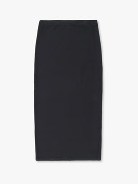 7 DAYS Longline Skirt Skirt 001 Black