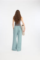 7 Days Active Loungewear Pant Lifestyle Pants 010 Green