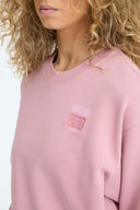 7 Days Active MIND Back Print Crewneck Tops 052 Rose
