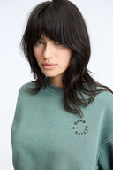7 Days Active MIND Crewneck Sweatshirts 200 Green