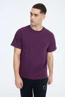 7 Days Active MIND Heavy Back Print Tee T-shirts 072 Plum
